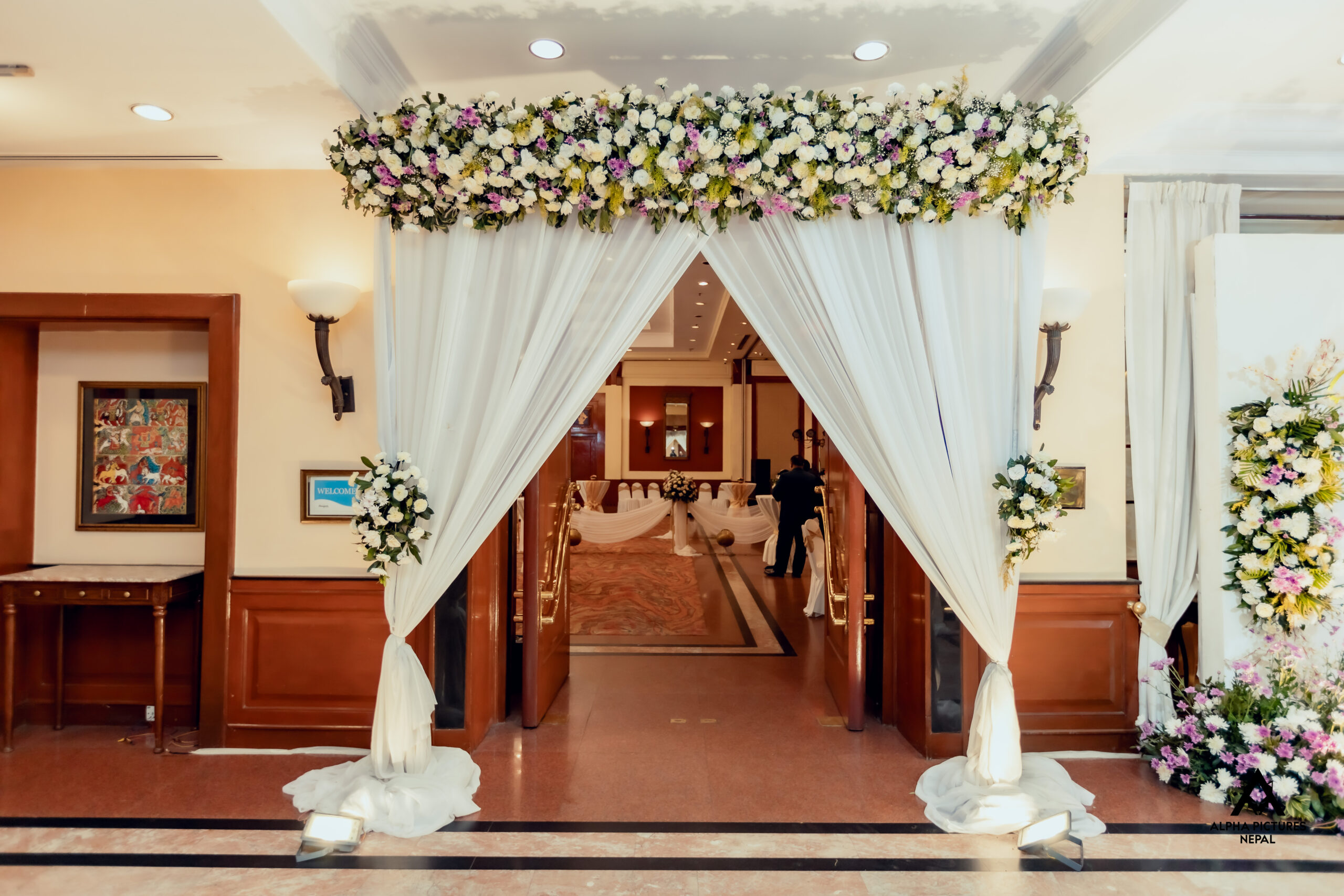 Wedding event arranged by Garima Florist & Events in Nepal