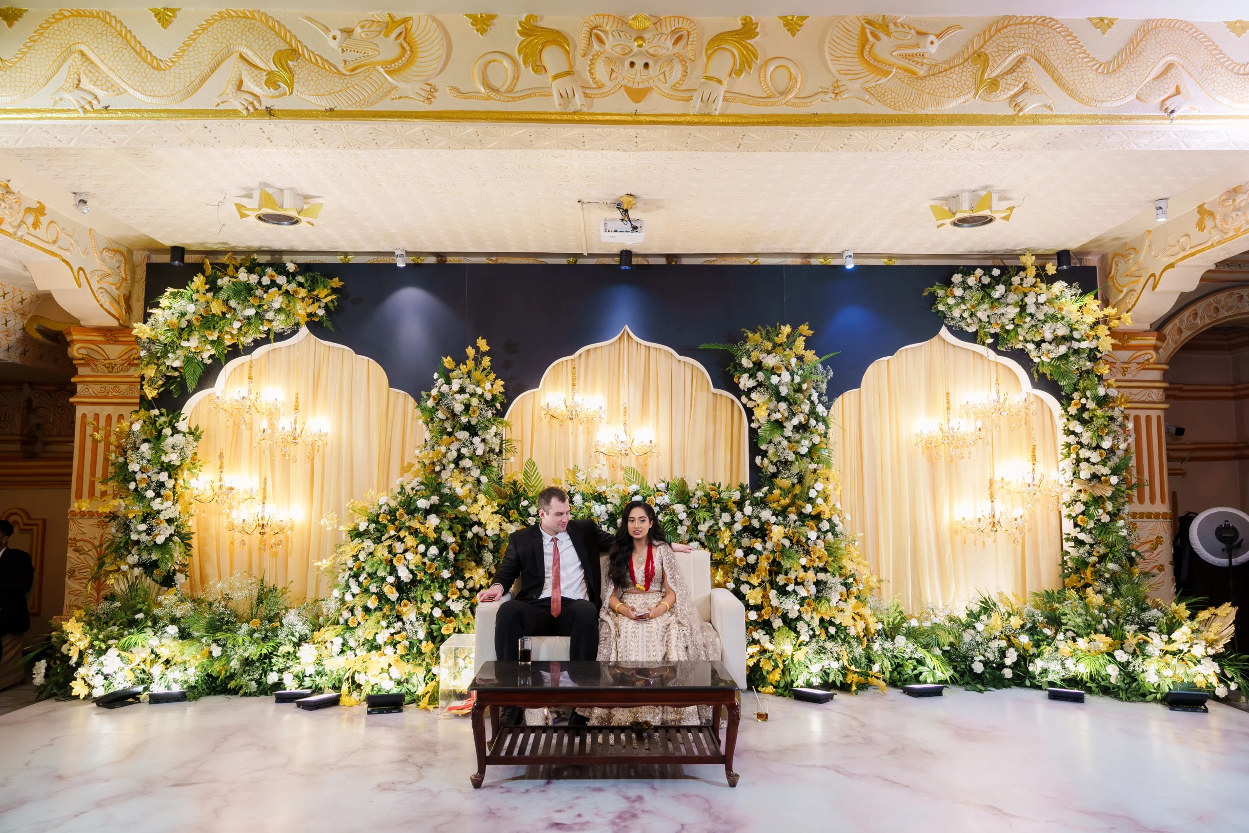Alex and Arya wedding celebration