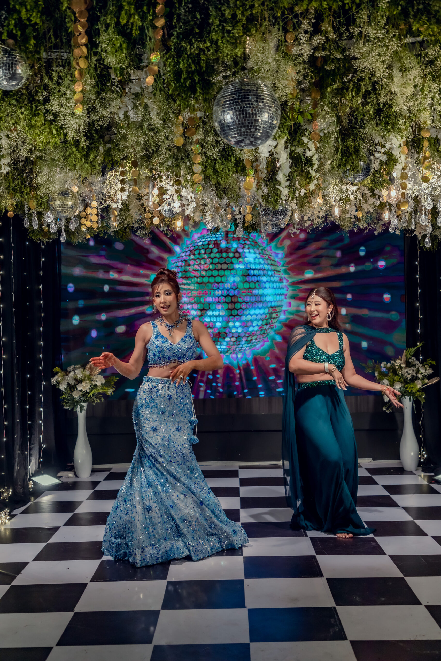 Sangeet celebration decor by Garima Florist & Events in Nepal