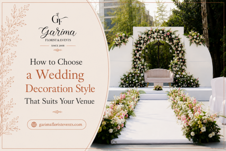 How to Choose a Wedding Decoration Style That Suits Your Venue