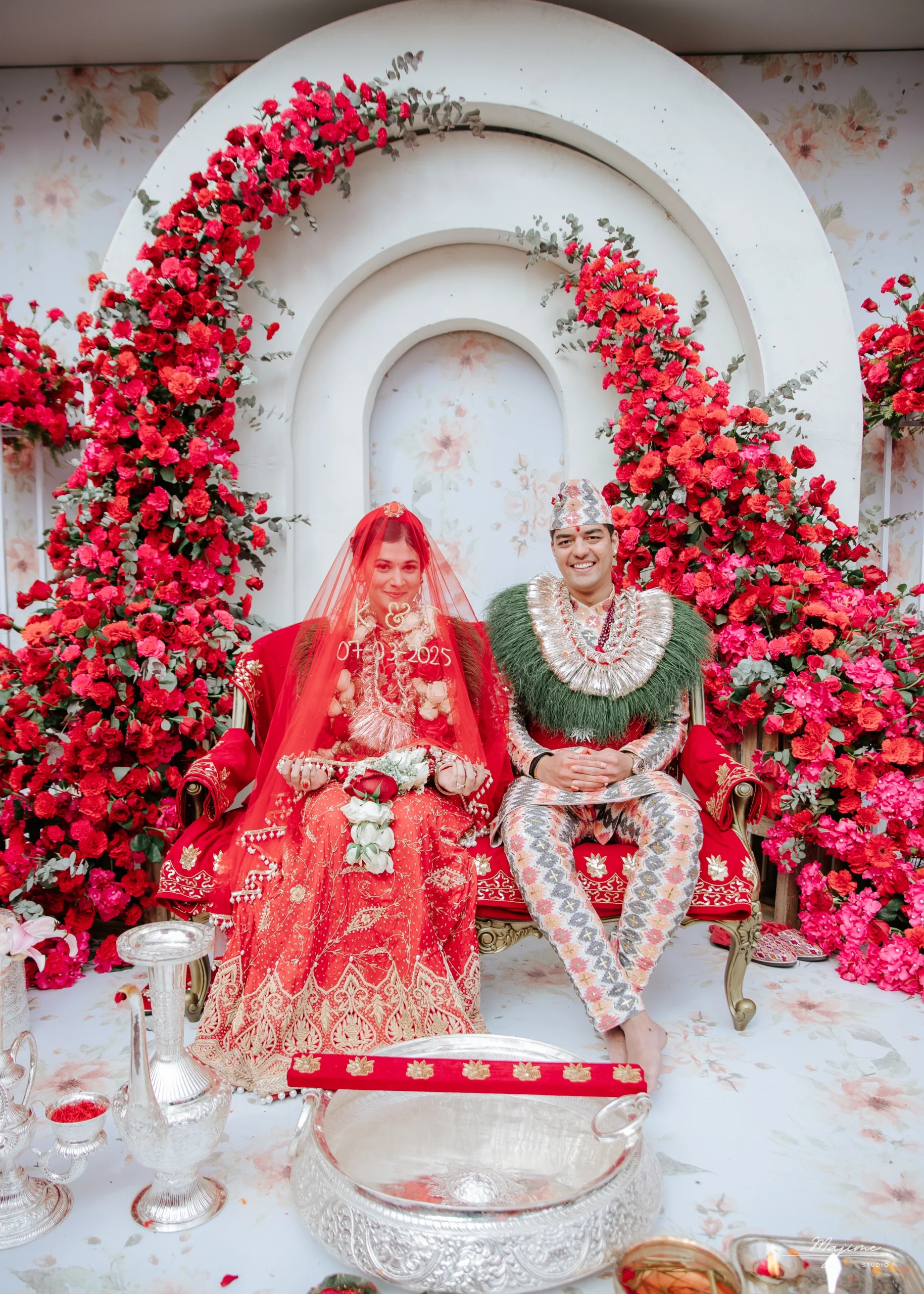 Khushi and Jayant wedding functions