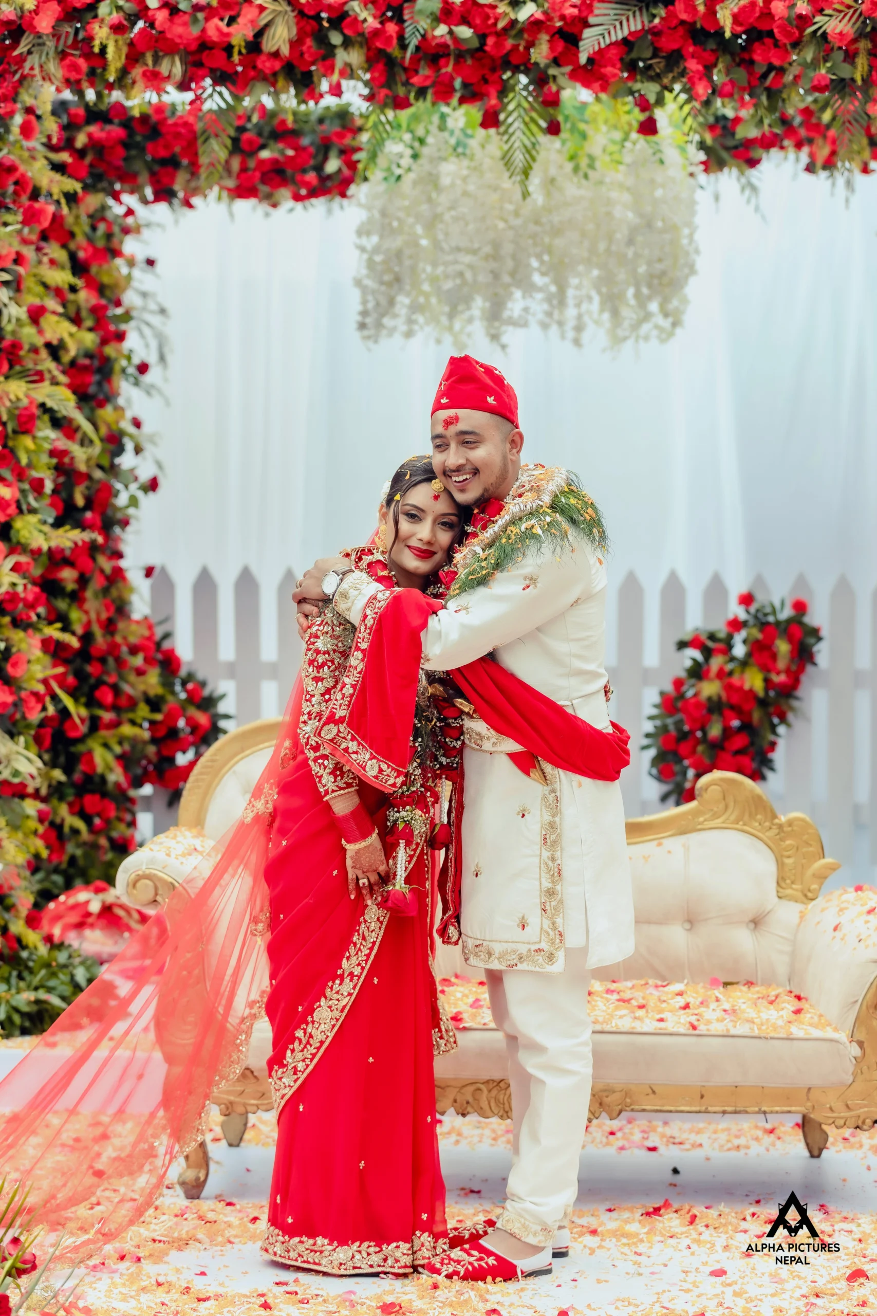 Nabina and Prashant wedding celebration