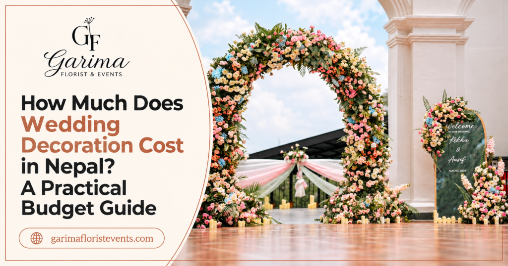 wedding decoration cost in nepal